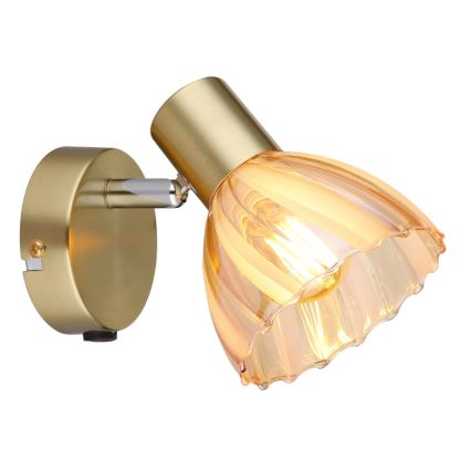 Globo - Foco de pared 1xE14/40W/230V dorado