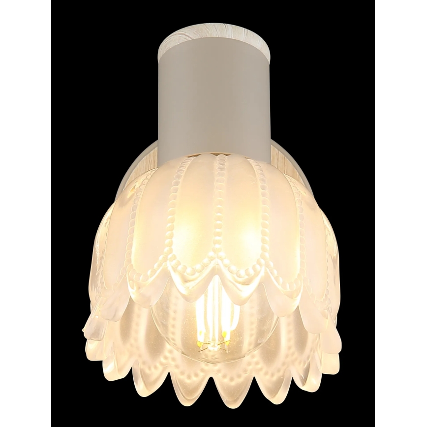 Globo - Aplique de pared con foco 1xE14/40W/230V