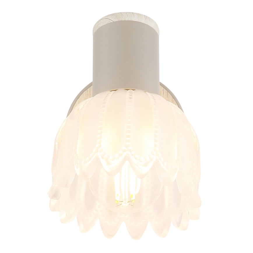 Globo - Aplique de pared con foco 1xE14/40W/230V