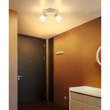 Globo - Foco orientable 2xE14/40W/230V