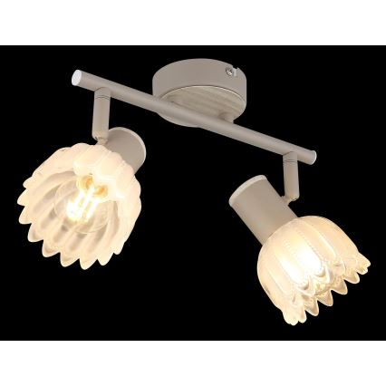 Globo - Foco orientable 2xE14/40W/230V