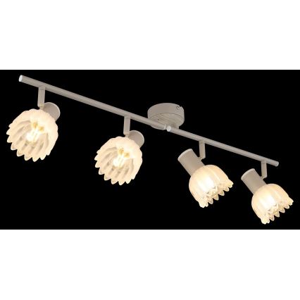 Globo - Lámpara de techo con 4 focos 4xE14/40W/230V