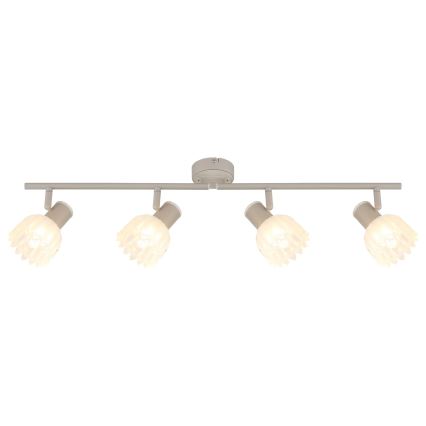 Globo - Lámpara de techo con 4 focos 4xE14/40W/230V