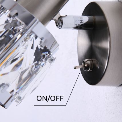 Globo - Foco de pared 1xE14/40W/230V