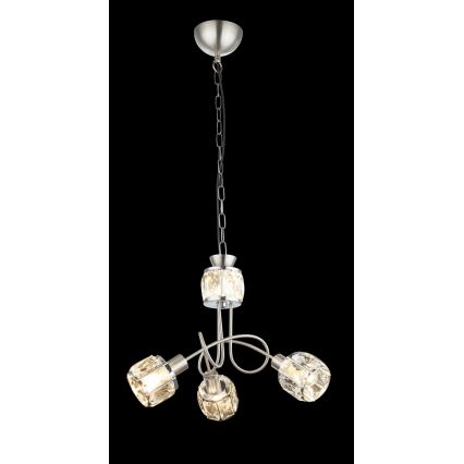 Globo - Lámpara de techo LED en cadena 3xE14/40W/230V + LED/5W
