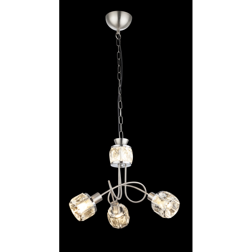 Globo - Lámpara de techo LED en cadena 3xE14/40W/230V + LED/5W