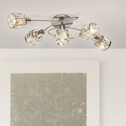 Globo - Lámpara de techo 5xE14/40W/230V