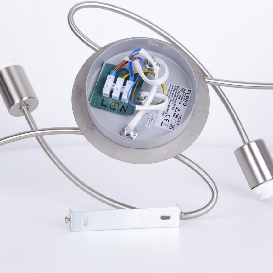 Globo - Lámpara de techo 5xE14/40W/230V