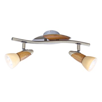 GLOBO 5443-2 - Foco LORD III 2xE14/50W/230V