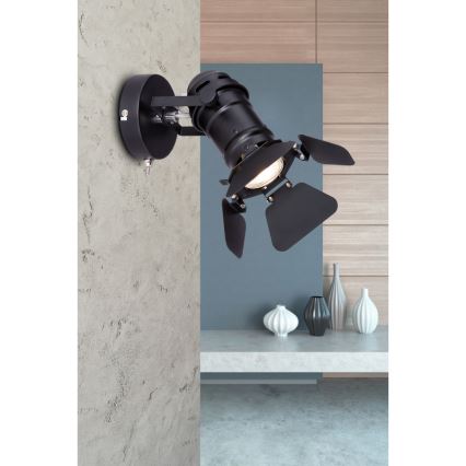 Globo - Aplique de pared orientable 1xGU10/50W/230V