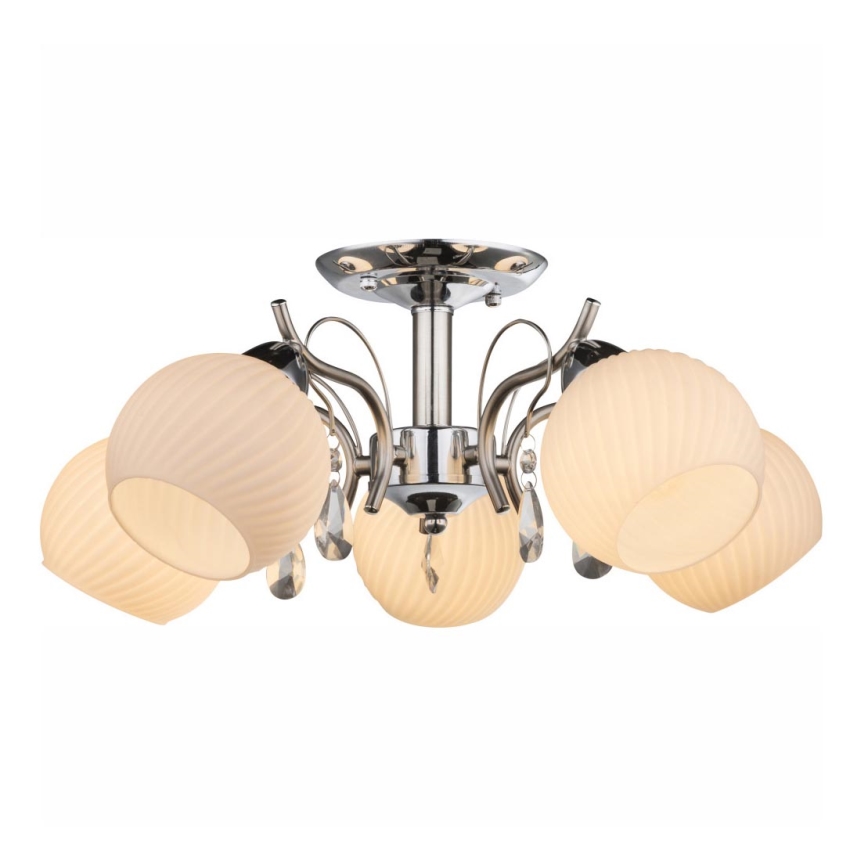 Globo 54711-5 - Plafón PERDITA 5xE14/40W/230V