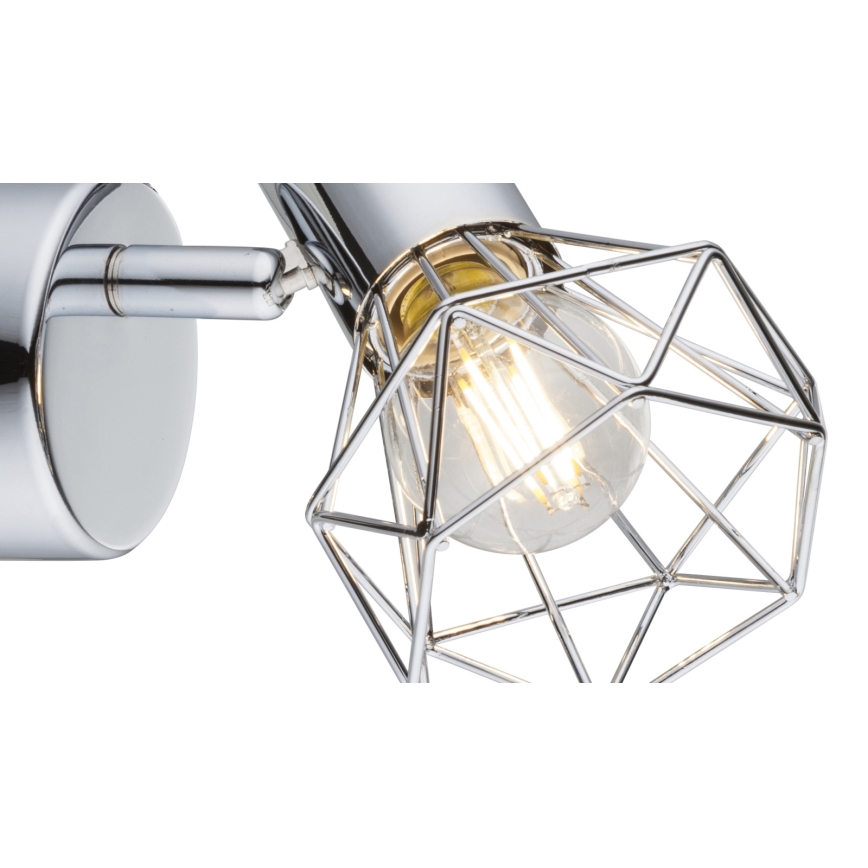 Globo - Foco de pared 1xE14/40W/230V cromo brillante