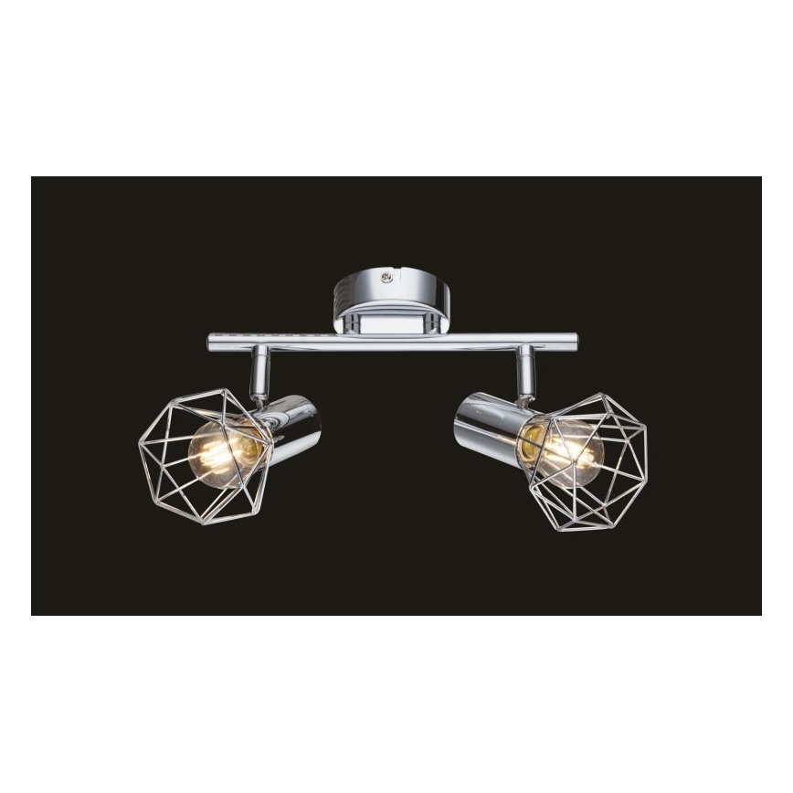 Globo 54802-2 - Foco XARA I 2xE14/40W/230V