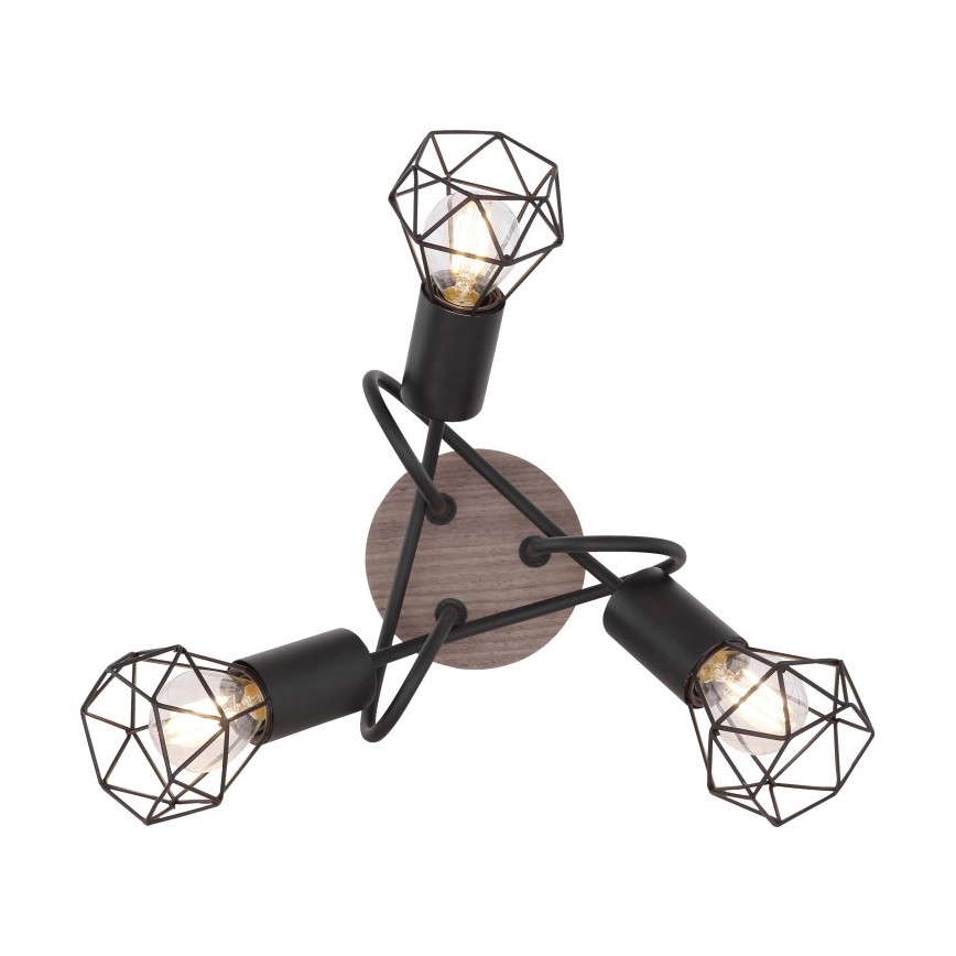 Globo - Lámpara de suspensión 3xE14/40W/230V