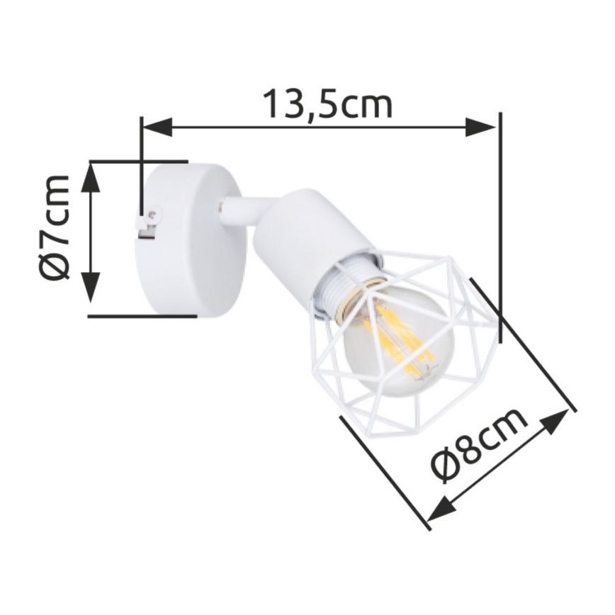 Globo - Foco de pared 1xE14/40W/230V