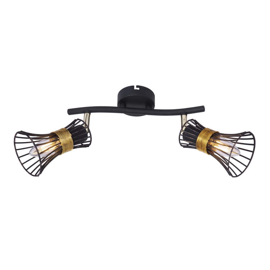 Globo 54814-2 - Foco PURRA 2xE14/40W/230V