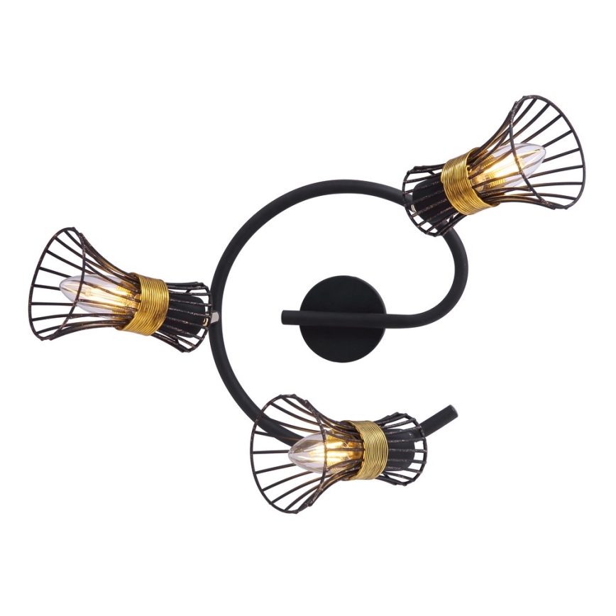 Globo 54814-3 - Foco PURRA 3xE14/40W/230V