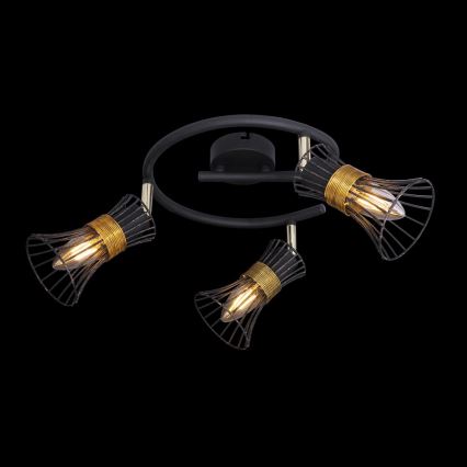 Globo 54814-3 - Foco PURRA 3xE14/40W/230V