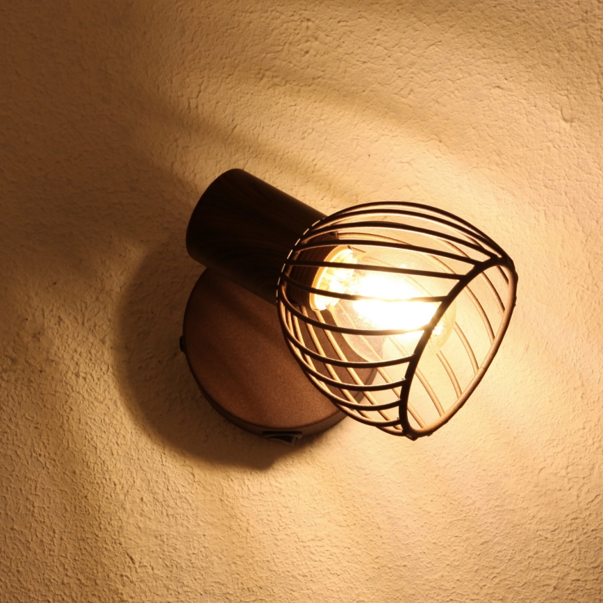 Globo 54817-1 - Foco de pared ISABELLE 1xE14/40W/230V