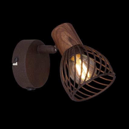 Globo 54817-1 - Foco de pared ISABELLE 1xE14/40W/230V
