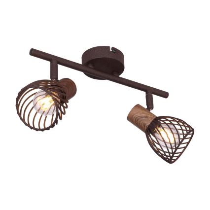 Globo 54817-2 - Foco ISABELLE 2xE14/40W/230V