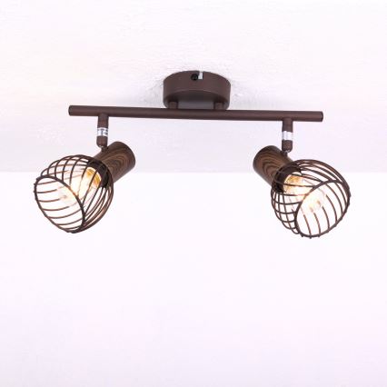 Globo 54817-2 - Foco ISABELLE 2xE14/40W/230V