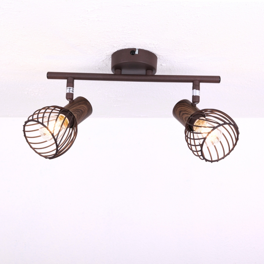 Globo 54817-2 - Foco ISABELLE 2xE14/40W/230V