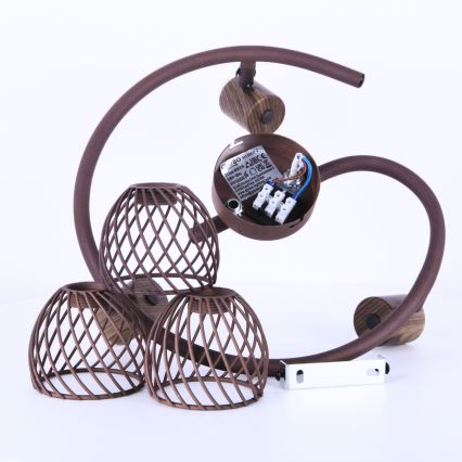 Globo 54817-3 - Foco ISABELLE 3xE14/40W/230V