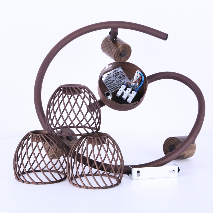 Globo 54817-3 - Foco ISABELLE 3xE14/40W/230V