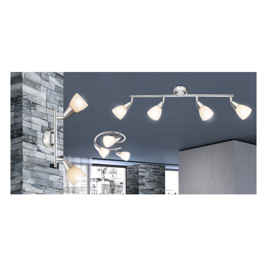 Globo 54919-2 - Foco TADEUS 2xE14/40W/230V
