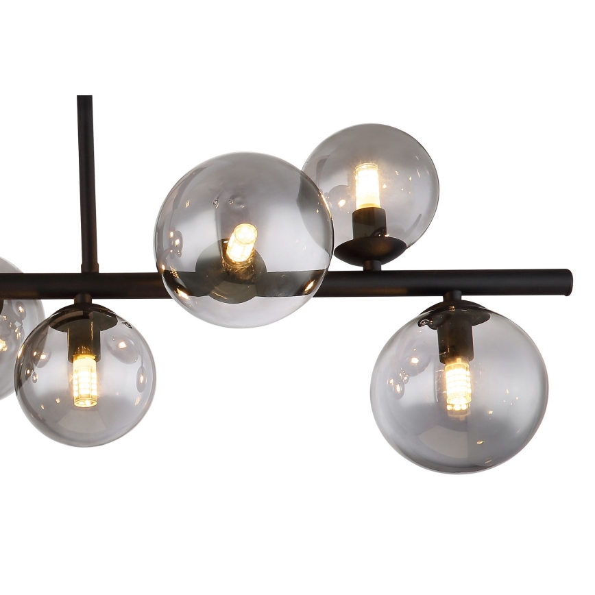 Globo - Lámpara de araña LED en poste 9xG9/3W/230V