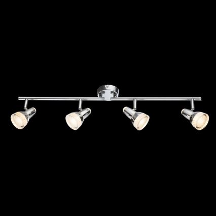 Globo - Foco LED 4xLED/4W/230V cromo brillante