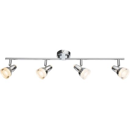 Globo - Foco LED 4xLED/4W/230V cromo brillante