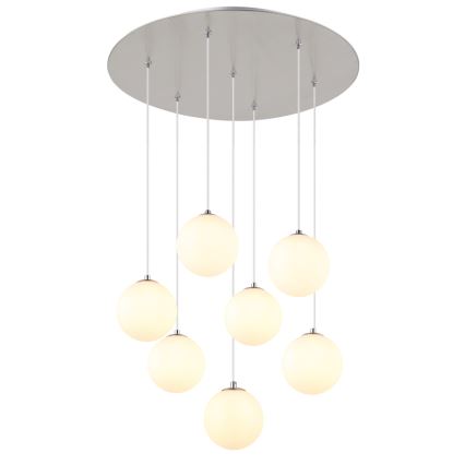 Globo - Lámpara LED colgante 7xG9/3,5W/230V blanco