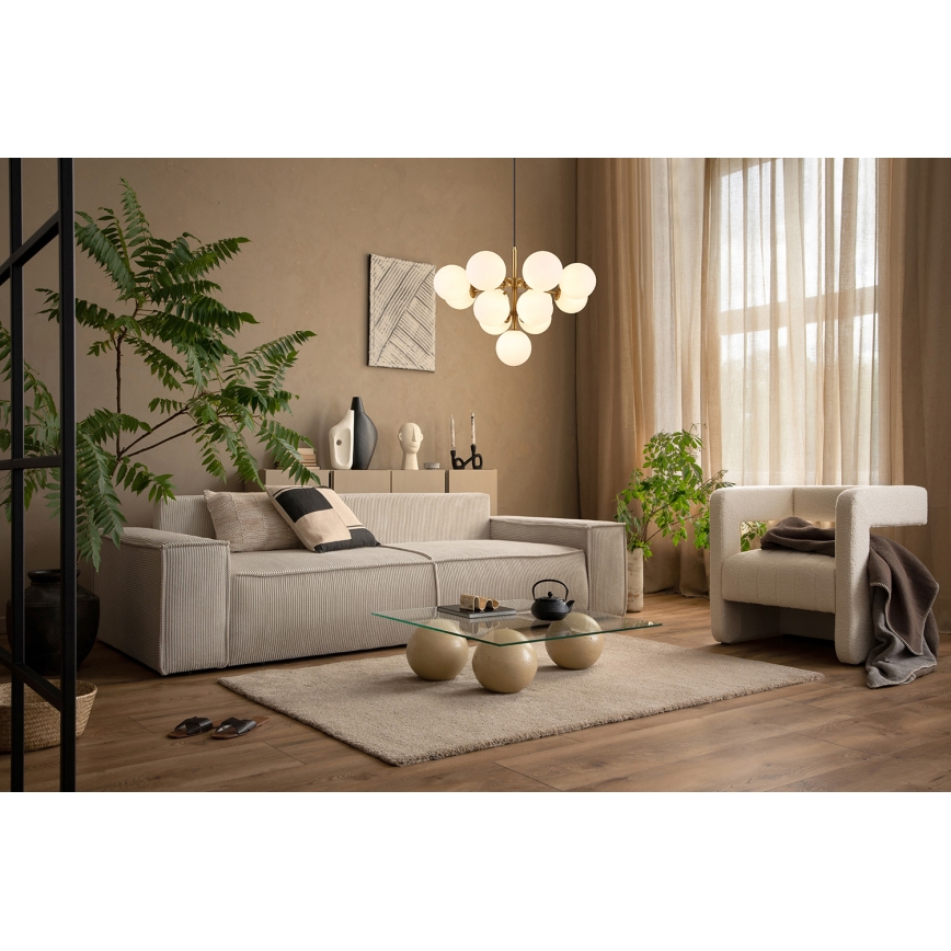 Globo - Lámpara colgante 13xG9/5W/230V diá. 56 cm dorado