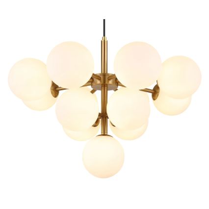 Globo - Lámpara colgante 13xG9/5W/230V diá. 56 cm dorado