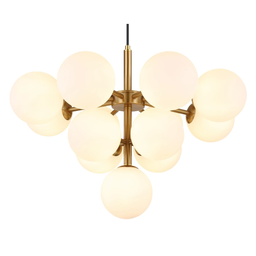 Globo - Lámpara colgante 13xG9/5W/230V diá. 56 cm dorado