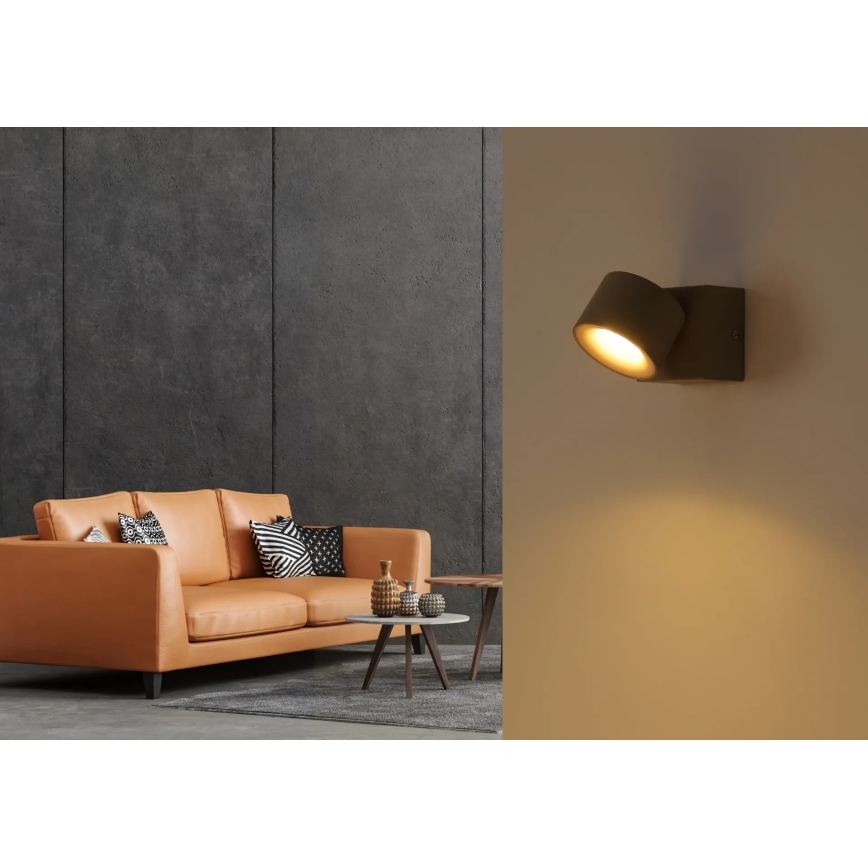 Globo - Aplique de pared tipo foco LED/6W/230V
