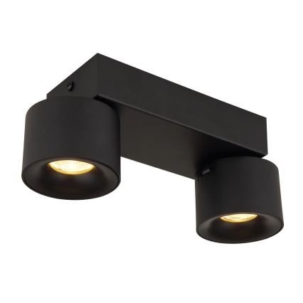 Globo - Foco LED 2xLED/6W/230V negro