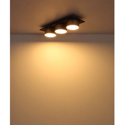 Globo - Lámpara de techo LED/24W/230V 3000K 58x20 cm latón