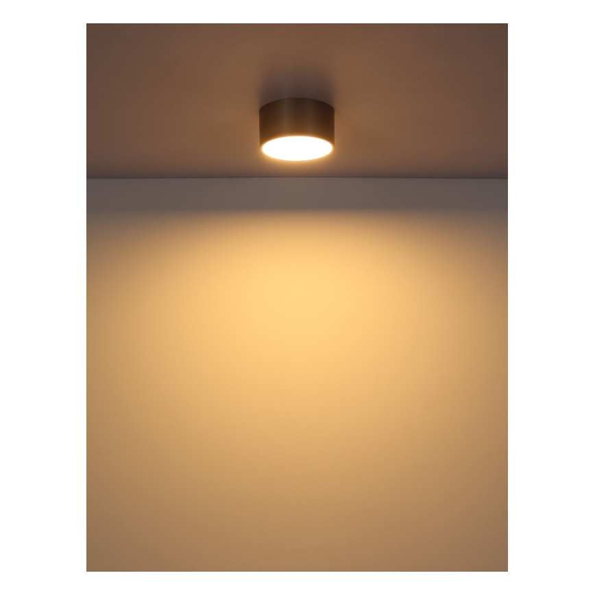 Globo - Lámpara de techo LED/12W/230V Ø 15 cm 3000K latón