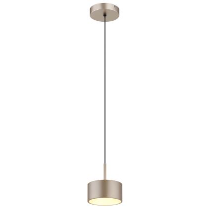 Globo - Lámpara colgante LED con cable LED/12W/230V 3000K Ø 15 cm latón