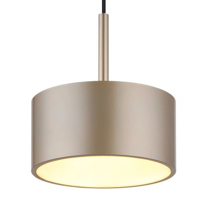 Globo - Lámpara colgante LED con cable LED/12W/230V 3000K Ø 15 cm latón