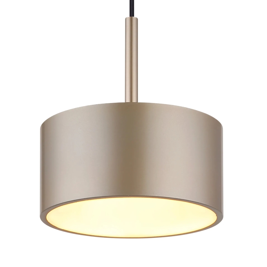 Globo - Lámpara colgante LED con cable LED/12W/230V 3000K Ø 15 cm latón