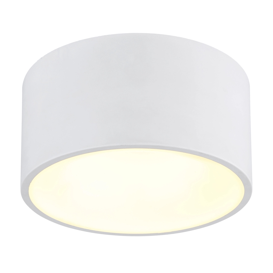 Globo - Plafón LED 12W 230V 3000K, Ø 15 cm, blanco