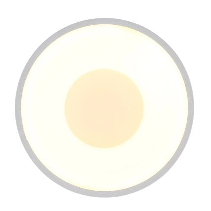Globo - Plafón LED 12W 230V 3000K, Ø 15 cm, blanco