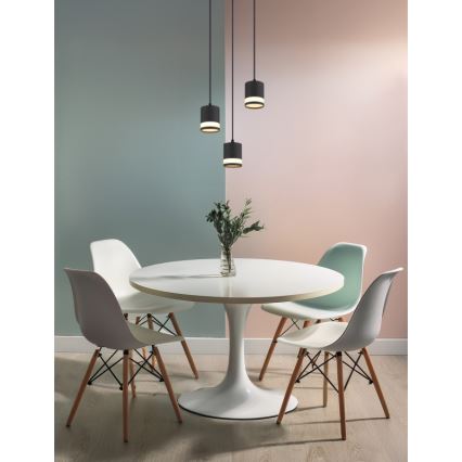 Globo - Lámpara LED colgante 3xGX53/7W/230V 3000K negro