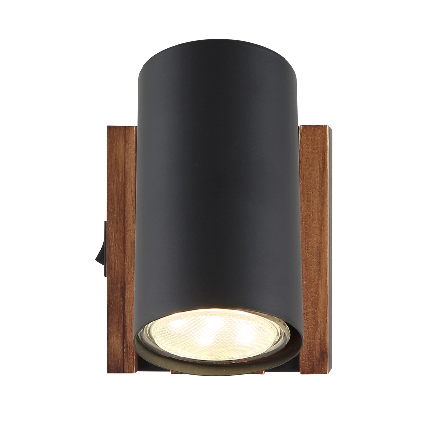 Globo - Foco de pared 1xGU10/25W/230V negro