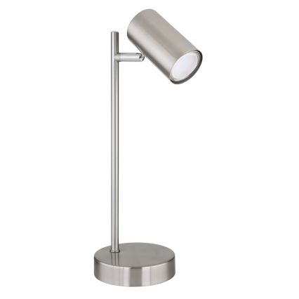 Globo - Lámpara de mesa 1xGU10/5W/230V cromo mate
