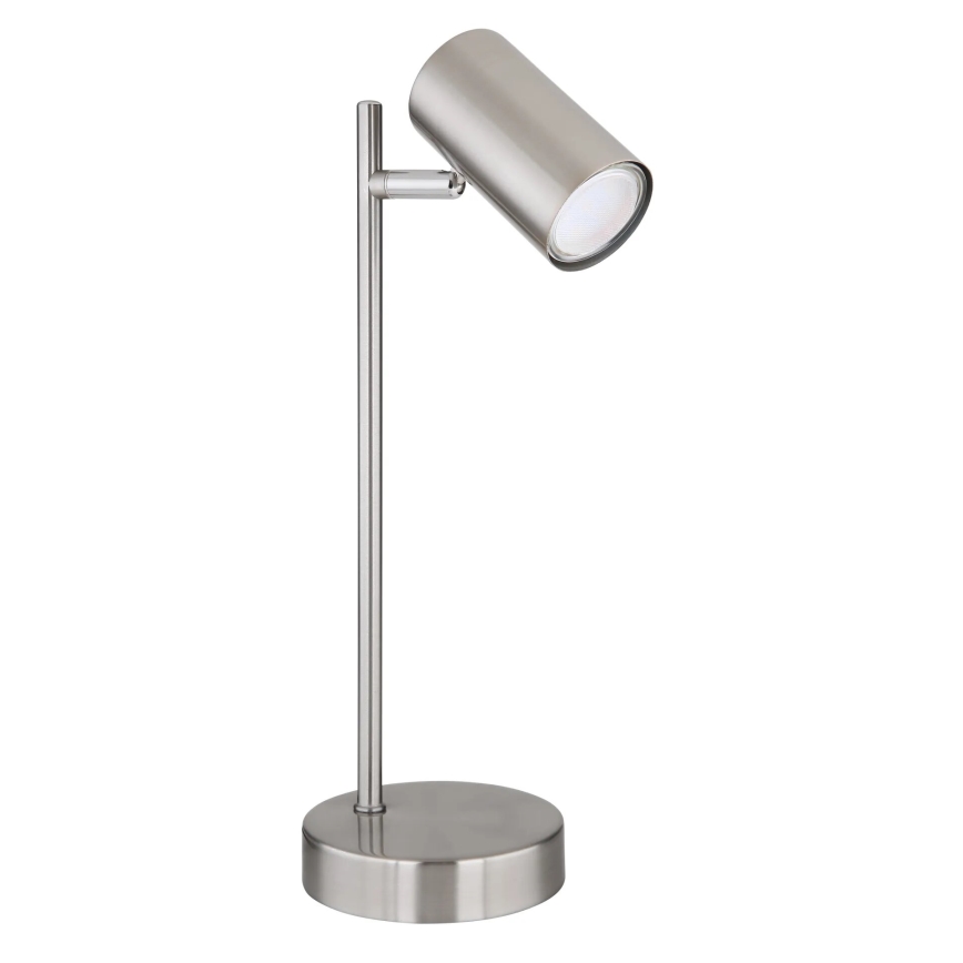 Globo - Lámpara de mesa 1xGU10/5W/230V cromo mate